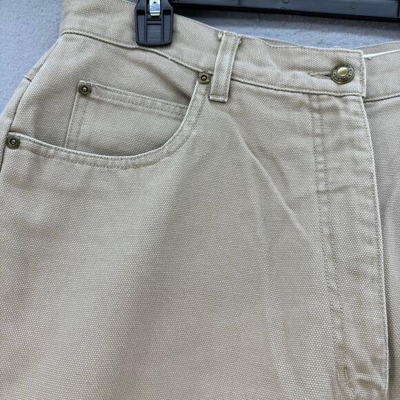 Woolrich John Rich and Bros Pants Women's 16 Khaki High Rise Straight Leg VTG - Picture 6 of 15